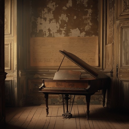 A melancholic baroque instrumental featuring a harpsichord, backed by subtle strings and a delicate flute. It evokes the nostalgia and somber beauty of autumn, perfect for reflective moments