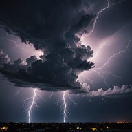 intense beats thunder under rapid electric guitar