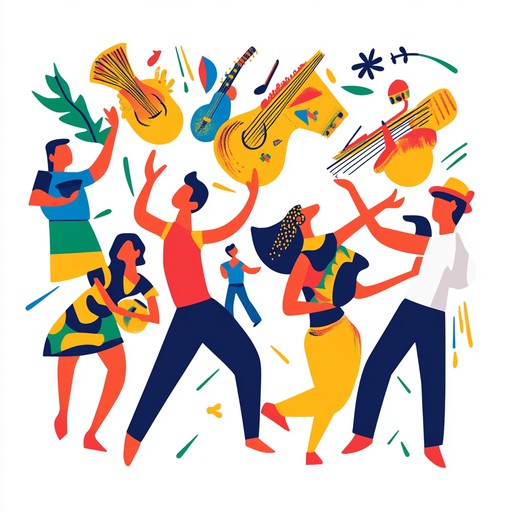 Experience the joy of triumphant celebration with this instrumental cumbia piece, combining uplifting brass sections, rhythmic percussion, and catchy accordion melodies. The music starts with a powerful brass fanfare, building up to an energetic cumbia groove that compels you to dance. Vibrant percussion and basslines keep the rhythm alive, while the accordion adds a touch of traditional flavor, infusing the track with both modern energy and cultural richness. Perfect for moments of victory and festive gatherings, this track brings a sense of achievement and joy to every beat.