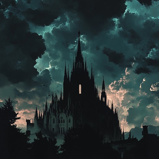 Immerse yourself in a thrilling world where dark shadows chase fleeting light. The haunting melodies, driven by a prominent church organ, create a mesmerizing gothic atmosphere. This instrumental track combines the depth of gothic rock with dramatic, eerie undertones, giving an intense and dynamic listening experience that's both thrilling and chilling.