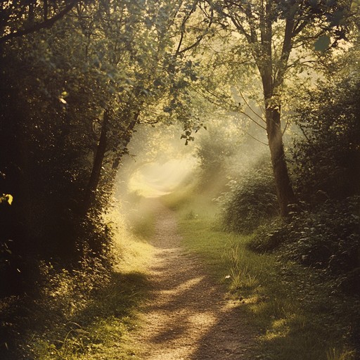 An instrumental piece featuring a soothing blend of harp and synth, creating a magical atmosphere that transports the listener to a serene woodland. Perfect for meditation and relaxation.