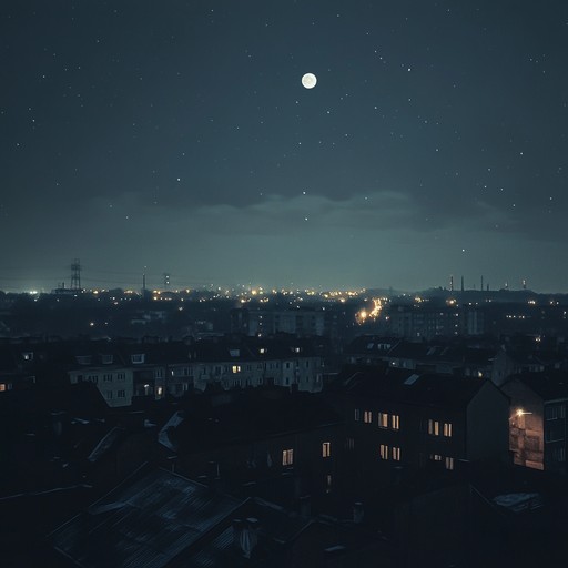 A composition reflecting deep introspection and the complexity of urban life, with each piano note offering a story as it travels through the silent vastness of night