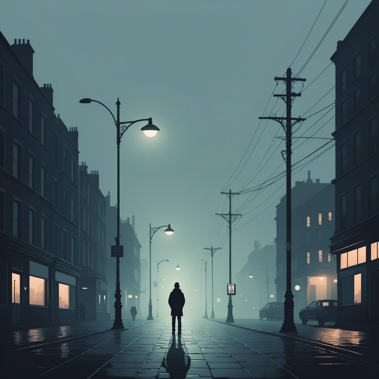 A haunting melody that echoes through the quiet, empty streets of a city at dusk. The tune, carried by the poignant sounds of a solo saxophone, reflects the isolation and contemplative nature of urban life after hours. The song brings the listener into a journey through dimly lit avenues, under the shadow of towering skyscrapers, evoking feelings of solitude and introspective peace.