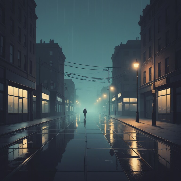 A haunting blend of somber melodies and gritty urban rhythms, 'whispers in the shadows' captures the essence of a foggy, deserted cityscape at night. Delicate piano keys intertwine with heavy, syncopated grime beats, creating a soundscape that is both eerie and captivating.