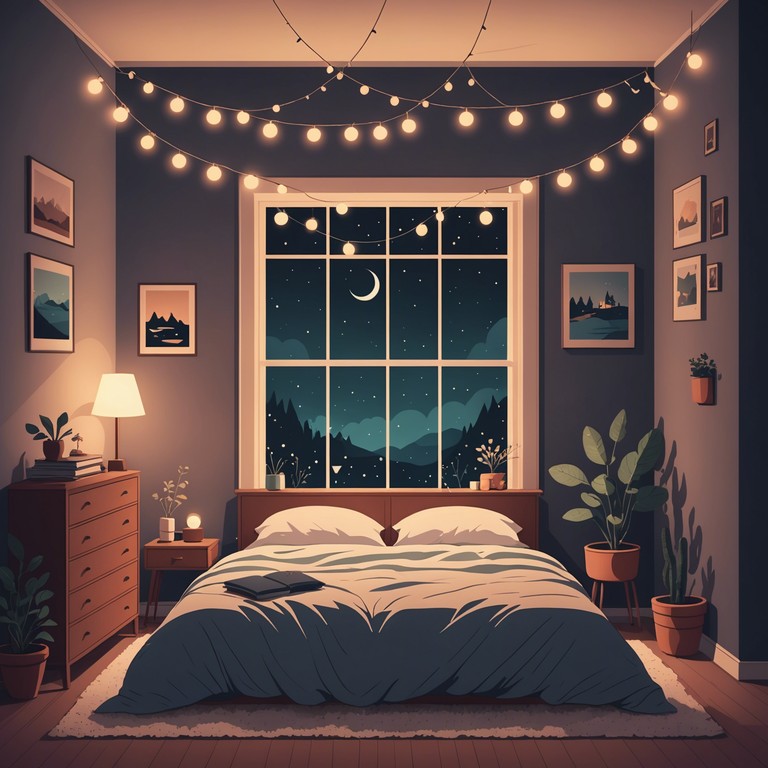 Embrace the quietude of the night with this smooth, flowing track. The soothing tones of an electric piano create a plush, comforting atmosphere conducive to unwinding or meditative thought.