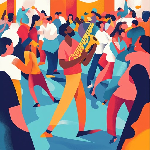 This vibrant instrumental fuses funky rhythms with traditional klezmer melodies, creating an irresistible groove. Expect high energy brass, syncopated beats, and infectious clarinet solos that transport listeners to a lively street celebration. The music embodies joy and cultural richness, perfect for both dance floors and contemplative moments.