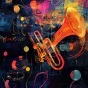 unpredictable beats mix with energetic jazz improvisations.