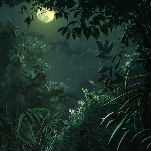 Immerse yourself in the calm of a tropical night, with lofi beats that echo the soothing sounds of the jungle. The track is filled with gentle synths, soft percussion, and natural ambient noises, creating a perfect backdrop for relaxation or focus.