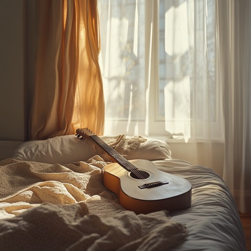 A light and breezy guitar piece that creates a playful, homey atmosphere, perfect for lazy afternoons or cozy evenings in your bedroom. It effortlessly blends simple, charming melodies with subtle rhythmic patterns to evoke a sense of comfort and joy.