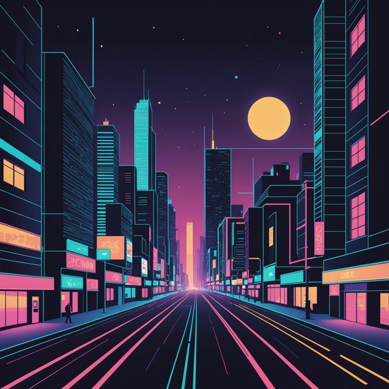 This instrumental track envelops the listener in a soothing yet energizing blend of electronic rhythms, ideal for unwinding yet remaining alert. With the city's gentle hum as its muse, it paints a scene of late nights bathed in neon lights, offering relaxation through its hypnotic beats.