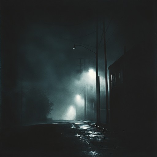 Experience a deep, brooding soundscape with heavy beats and eerie piano lines creating a dark, ominous atmosphere perfect for late night contemplation or intense focus. Dramatic drum patterns blend with haunting melodies to evoke a sense of urban desolation.