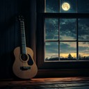 soft acoustic jazz fused with ambient sounds of night