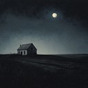 spooky country instrumental portraying desolate landscapes at twilight.