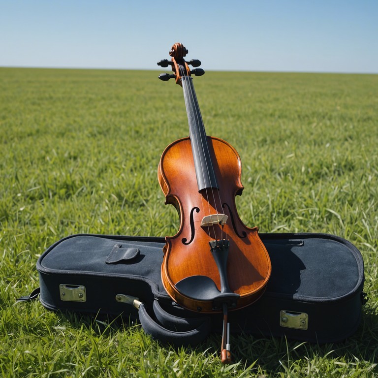 In this track, a single violin elevates the listener to a realm where classical traditions meet the expansive skies of the imagination. Delicate yet powerful, the composition moves through escalating sequences that symbolize the rise towards enlightenment and emotional clarity, embracing a profound sense of euphoria that only classical music can invoke.