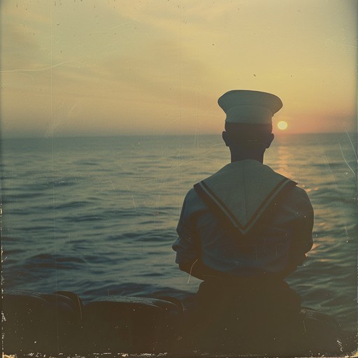 A heartfelt instrumental piece that evokes the sentimental memories of russian naval sailors. The composition blends traditional russian melodies with a slow waltz rhythm, aiming to deliver a sense of longing and nostalgia. Strings lead the charge with lush harmonies, accompanied by gentle piano chords, setting a reflective and somber atmosphere.