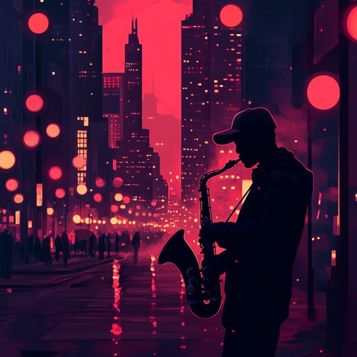 Immerse yourself in a soundscape where urban rhythms and jazz melodies unite to deliver an uplifting, inspirational experience. The infectious energy of house music paired with smooth saxophone riffs creates a motivational backdrop perfect for any revitalizing moment.