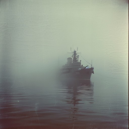 An instrumental piece that reflects on the quiet moments of the russian navy with tender melodies, conveying introspection and nostalgia through a soft, haunting atmosphere