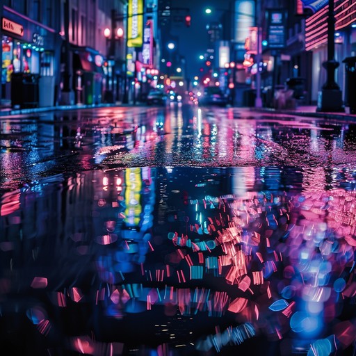 Unwind with a gritty yet chill instrumental of jack swing, emulating the essence of urban nights. Smooth electric piano chords blend with rhythmic beats to create an atmospheric, cool, and sophisticated groove. Perfect for late night city strolls or relaxed evenings.