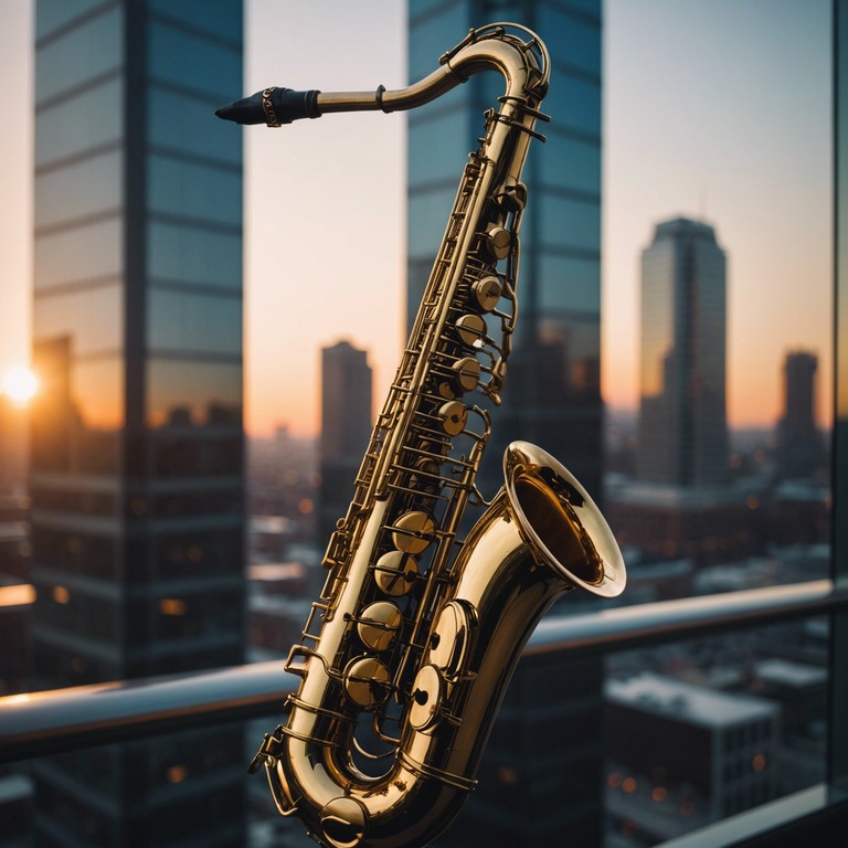 This instrumental track combines a charismatic blend of corporate professionalism with a sensual, smooth rhythm conducive to a calm and sophisticated environment. The saxophone leads, creating an alluring atmosphere perfect for upscale product launches or executive meetings.