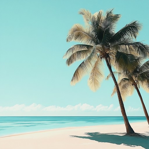 Feel the warmth of the sun as calming melodies and rhythmic beats transport you to a tropical paradise, complete with swaying palm trees and the sound of distant waves