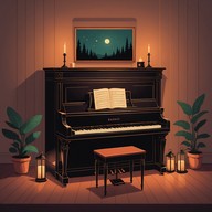 soft piano captures deep, nostalgic romance