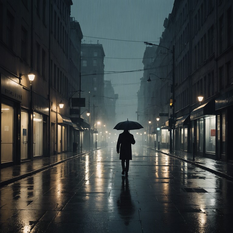 Drawing inspiration from the pouring rain's rhythmic patter against a deserted cityscape, this track blends the sweetness of melancholic melodies with the raw, rough edges of pop rock. The song echoes the feelings of solitude and reflection that often accompany grey, rainy days, utilizing a lush electric guitar to weave its poignant soundscape. The instrument becomes a voice of its own, carrying the weight of introspective lyrics never spoken but deeply felt.