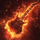 electric guitar driven jingle packed with aggression and energy