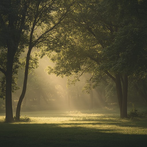 With gentle orchestration, this piece portrays the serene beauty of the early morning. Strings and woodwinds paint a picture of the sky transitioning from night to day, creating an atmosphere of calm and warmth.