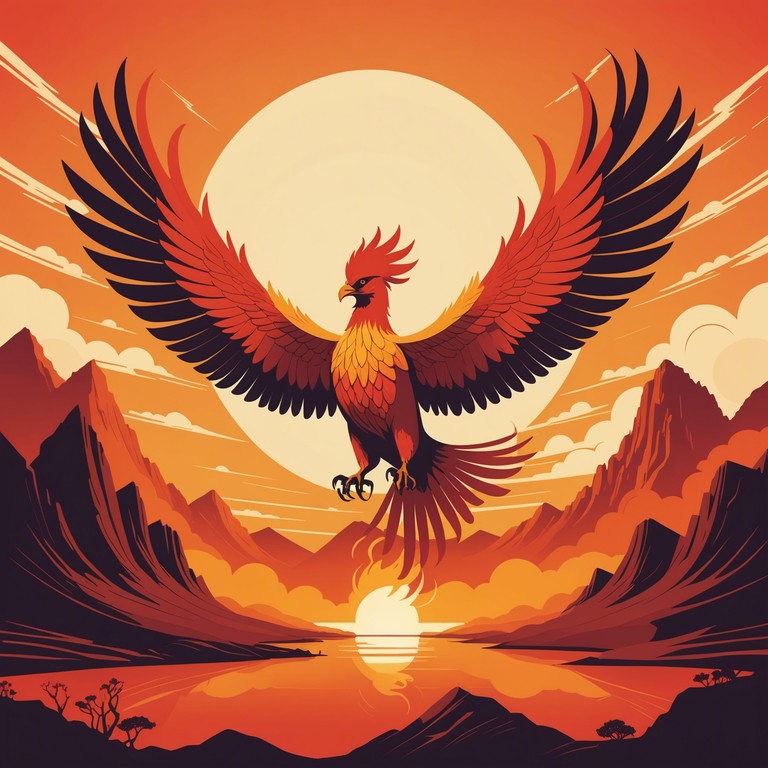 A masterful expression of personal growth and empowerment through progressive art rock, the piece reflects the fiery rise of a phoenix, translating mythical power into modern reality.