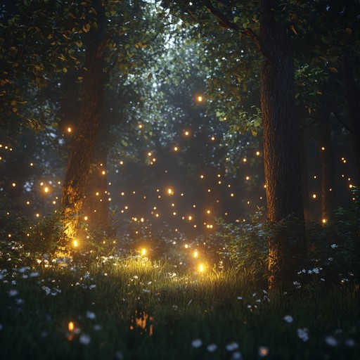 Venture into an enchanting woodland where magical whispers fill the air. The soothing harp melodies transport you to a land of sparkling flora and delicate fairies, invoking serenity and wonder. Perfect for those seeking a serene, magical escape.