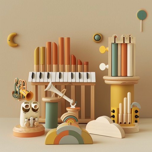 Dive into a mystical world where whimsical toy sounds create enchanting dreamscapes. This track artfully fuses playful toy melodies with ethereal, otherworldly elements. Feel the nostalgia and wonder as toy piano notes lead you through an imaginative, magical journey.