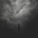 a dark dance track with eerie synths and haunting beats.