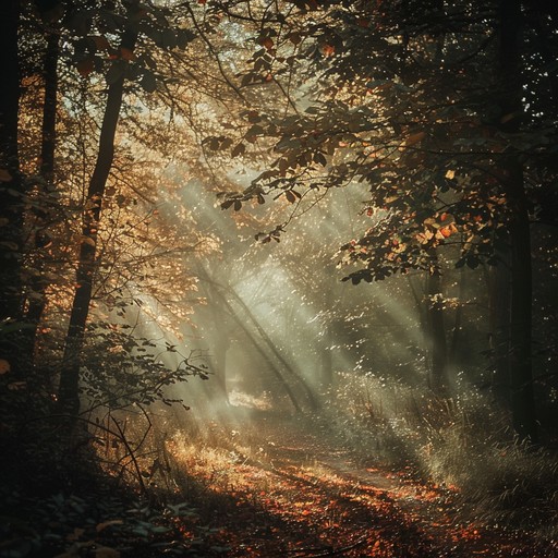 Picture the whispering winds of autumn gently moving through a golden forest. This instrumental track embodies the serene and contemplative spirit of emo music with calming, emotive guitar and piano interplay, complemented by subtle strings, creating a soundscape filled with reflection and quiet peace.