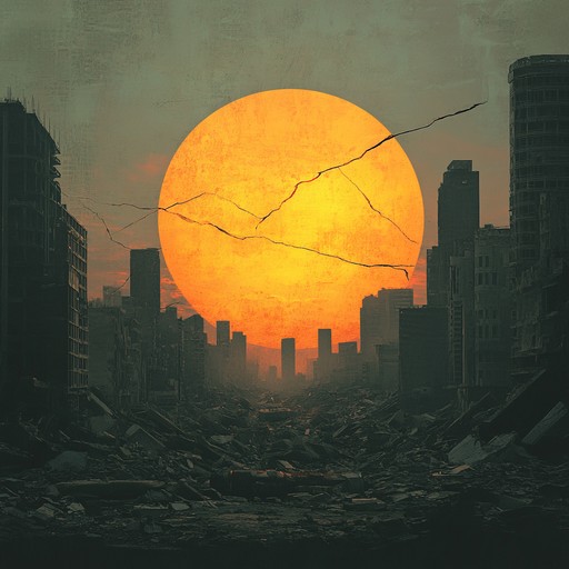 An instrumental rap metal composition that merges aggressive guitar riffs and intense percussive beats with uplifting melodies, creating a soundscape that evokes perseverance and optimism amidst adversity