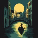 a serene gondola ride and romantic vibe.