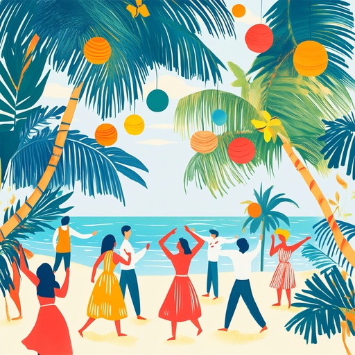 An infectious track combining playful tropical synths and vibrant melodies, perfect for evoking joy and carefree summer fun at a lively beach party. With its uplifting mood and rhythmic claps, it brings sunny vibes to any occasion