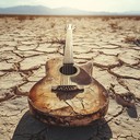 eerie desert blues with haunting guitar and sparse percussion.