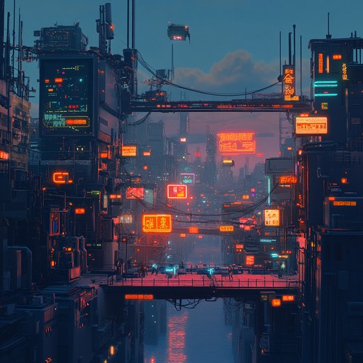 Experience the interplay of ambient synths and pulsating beats, crafting a futuristic reflection that evokes neon city nights and solitary contemplation.