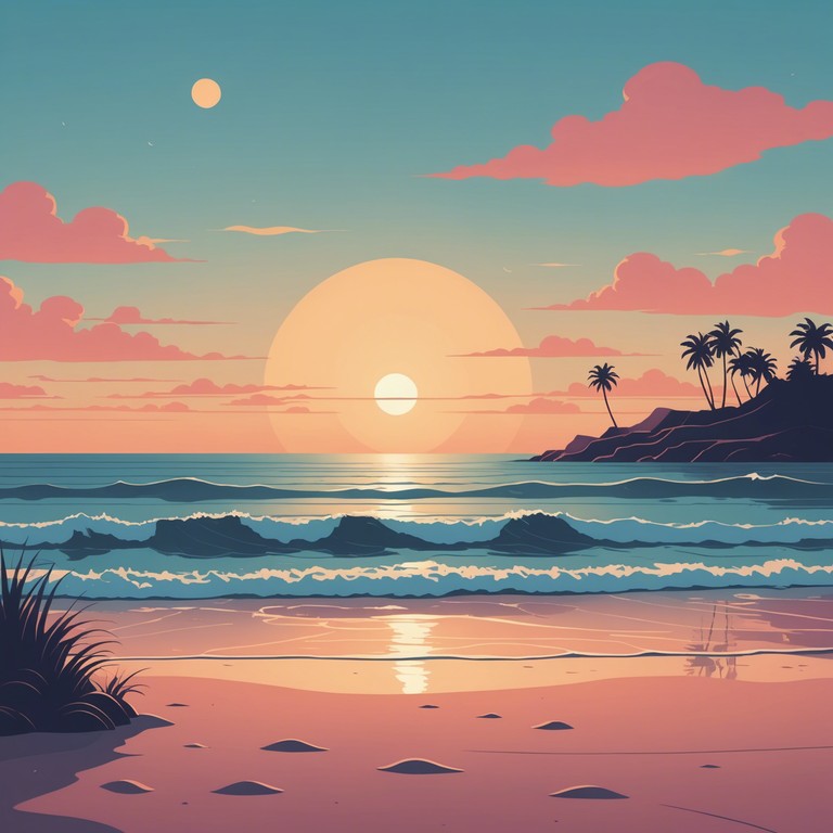 This track features gentle waves of sound that mimic the soothing, rhythmic crashing of ocean waves on a quiet beach at sunset. Designed to relax the mind and foster a sense of peace, it's perfect for meditation or unwinding after a long day.