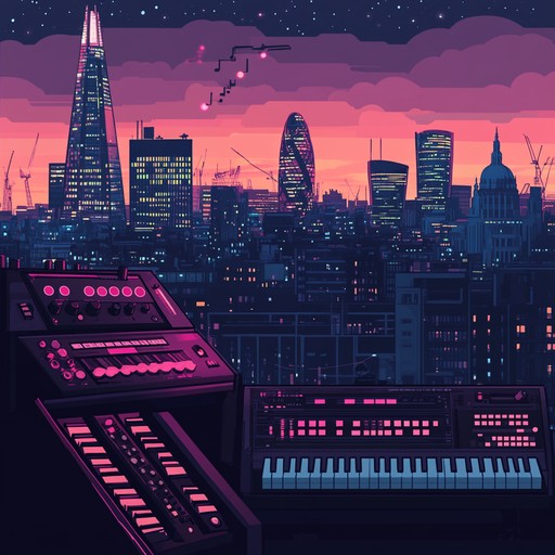 This instrumental track fuses the rhythmic energy of jack swing with dreamy melodies, capturing the essence of london's nocturnal urban landscape. Smooth synths and swing beats create an atmosphere of late night city exploration.