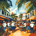 lively rhythms capturing essence of brazilian street celebrations.