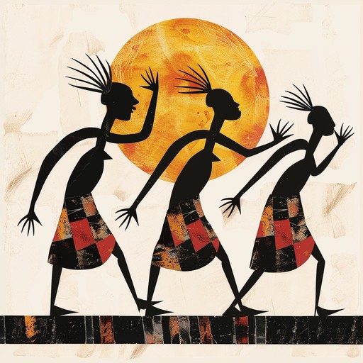 A lively and joyous afrobeat track featuring a prominent brass section, infectious percussion rhythms, and a grooving bassline. The vibrant melody and dynamic arrangement create a festive atmosphere that transports the listener to the heart of africa, evoking images of dancing under the warm sun.