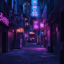 dark, intense beats with futuristic cyberpunk vibes