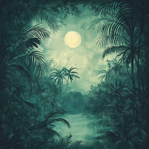 Dive deep into an eerie tropical soundscape where unsettling jungle rhythms blend with chilling atmospheric elements to create a hauntingly beautiful music experience. Perfect for invoking the mysteries of uncharted islands and ancient ruins, this composition weaves together traditional tropical sounds with a dark, cinematic twist.