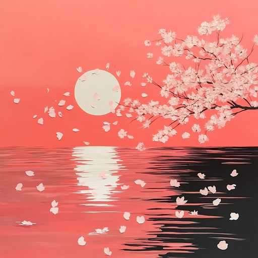 A calming instrumental that encapsulates the quiet beauty of japanese gardens during cherry blossom season, with delicate melodies that soothe the soul.