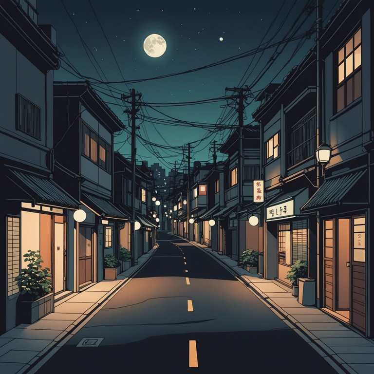 This track blends the soft and sultry elements of k pop with intimate, whispered vocals, creating a serene yet emotionally charged atmosphere. The soundscape is filled with delicate synths and a slow, steady beat that invites the listener to a personal, introspective journey through the alleys of seoul at dusk.