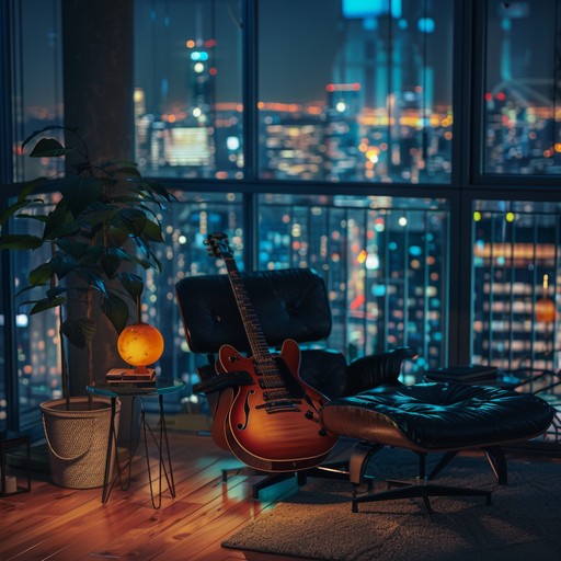 Experience an urban night through smooth guitar riffs and funky rhythms. Perfect for chill sessions and introspection.