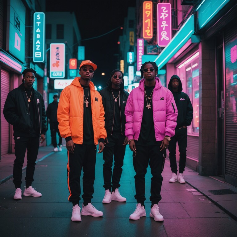 This track offers a vibrant, pulsating rhythm perfect for freestyle rapping or dynamic dance routines. With punchy beats and an exhilarating pace, it invokes the spirit of city streets and late night cyphers. The relentless energy serves as a backbone for powerful lyrical flow and expressive dance moves, making it ideal for performers looking to showcase their skills in a compelling manner.