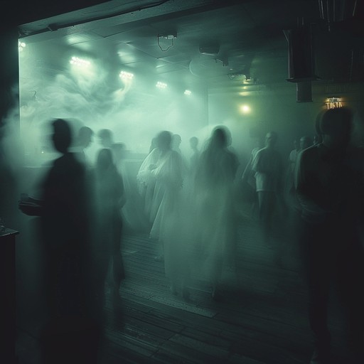 An eerie blend of spectral synths and haunting house beats creating an immersive and bone chilling experience. The track is underscored by ghostly whispers and dark ambient textures, making it perfect for late night dance floors in enigmatic clubs. Ideal for adding a spooky vibe to any halloween party or horror themed event.