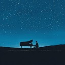 soft piano melodies embrace the calm evening air